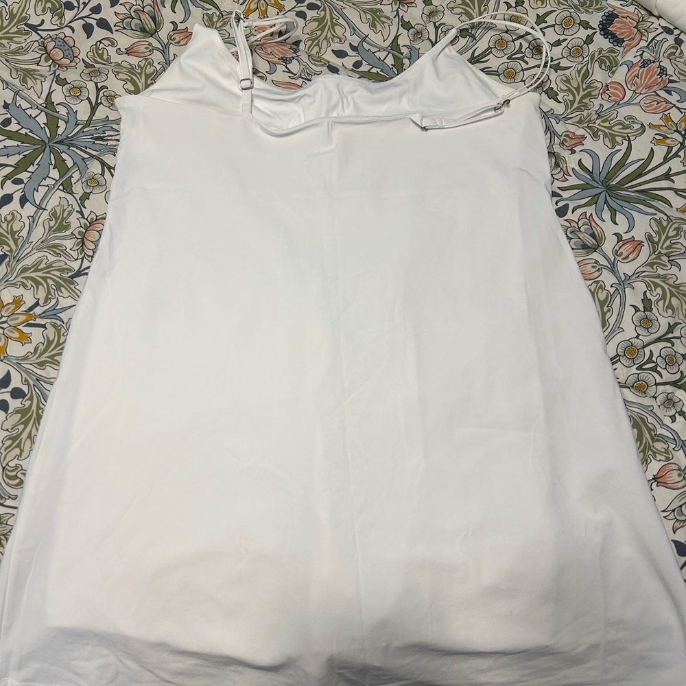 White Sleeveless Dress